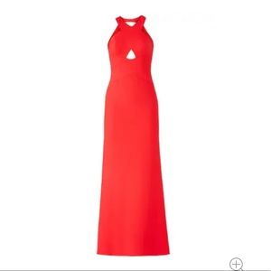 Aidan Mattox red gown